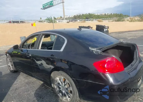 2011 Infiniti G37 Limited Edition z USA, uszkodzony, nr VIN JN1CV6AP8BM500029